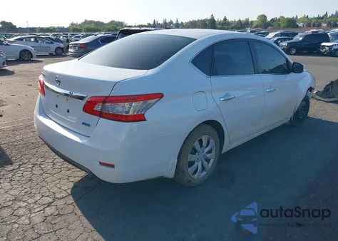 2014 Nissan Sentra S из США, поврежденный, VIN 3N1AB7AP8EY338216